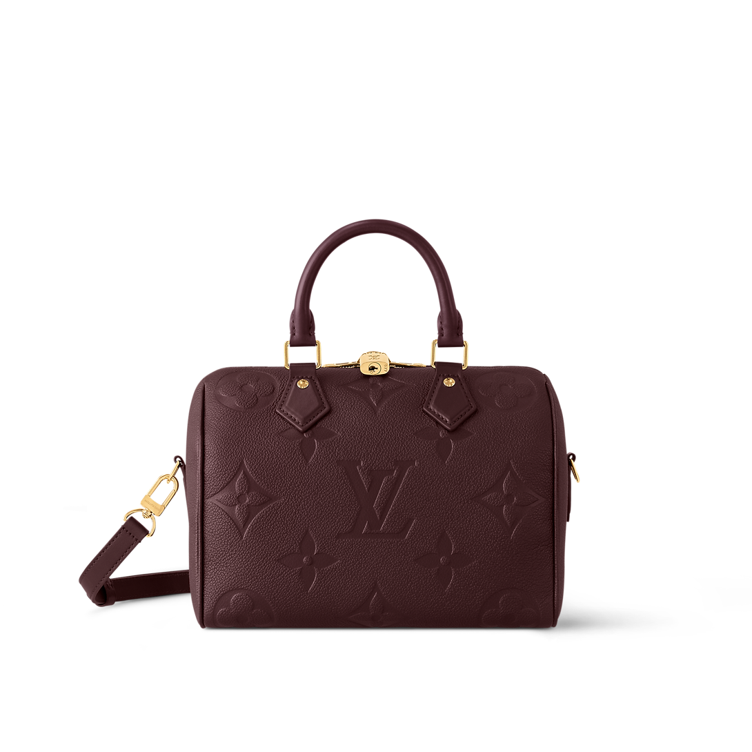 Speedy Bandoulière 20 Monogram Empreinte Leather Women Handbags